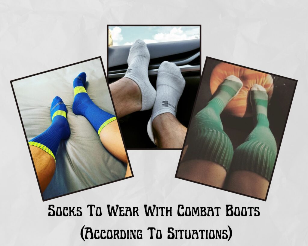 Socks To Wear With Combat Boots According To Situations