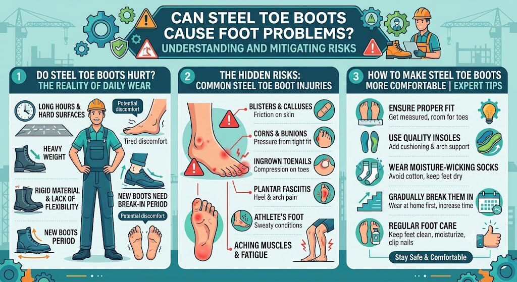 can-steel-toe-boots-cause-foot-problems
