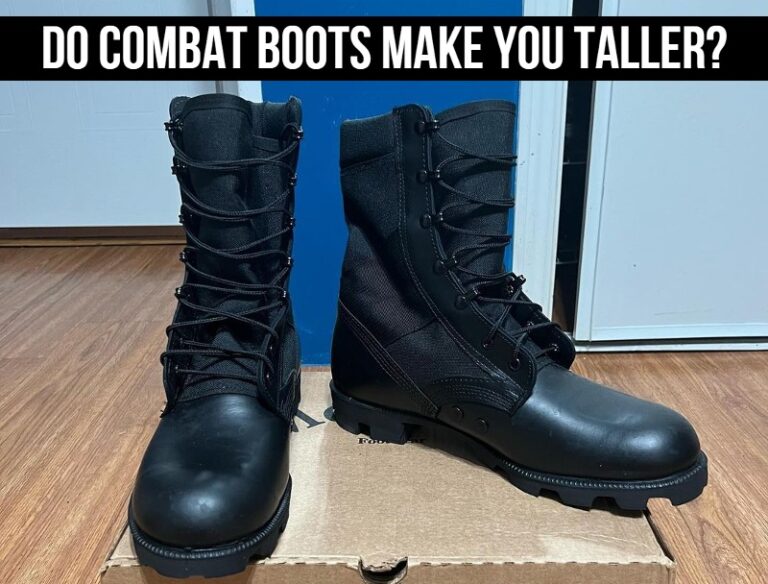 Do Combat Boots Make You Taller