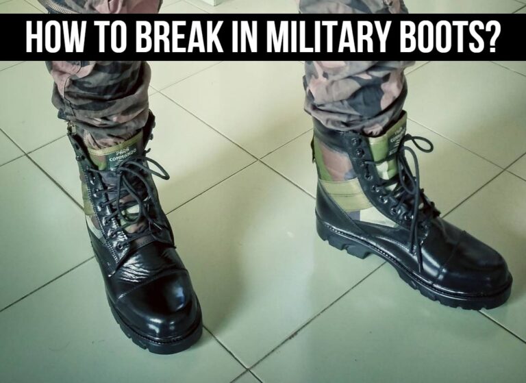 How to Break in Military Boots