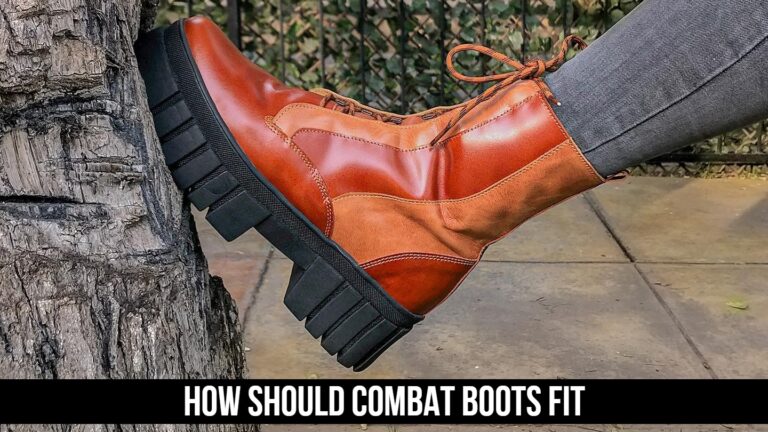 How Should Combat Boots Fit