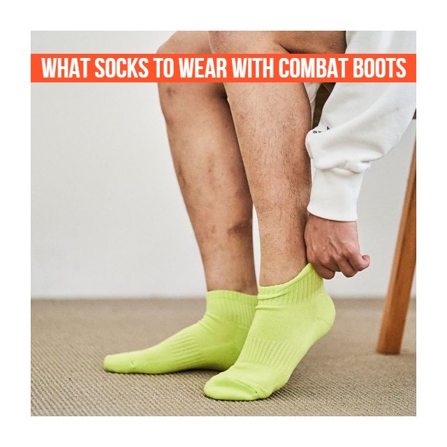 What Socks To Wear With Combat Boots? - Boots Nerd