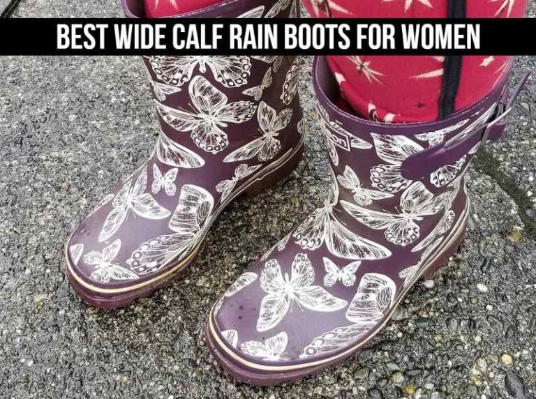 Best Wide Calf Rain Boots For Women