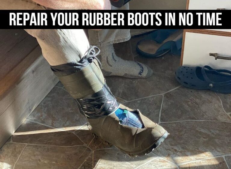 Repair Your Rubber Boots In No Time