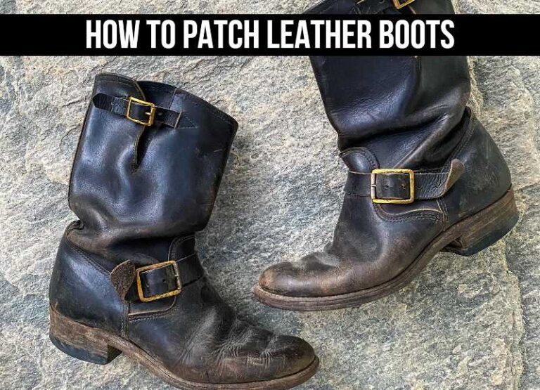 How to Patch Leather Boots